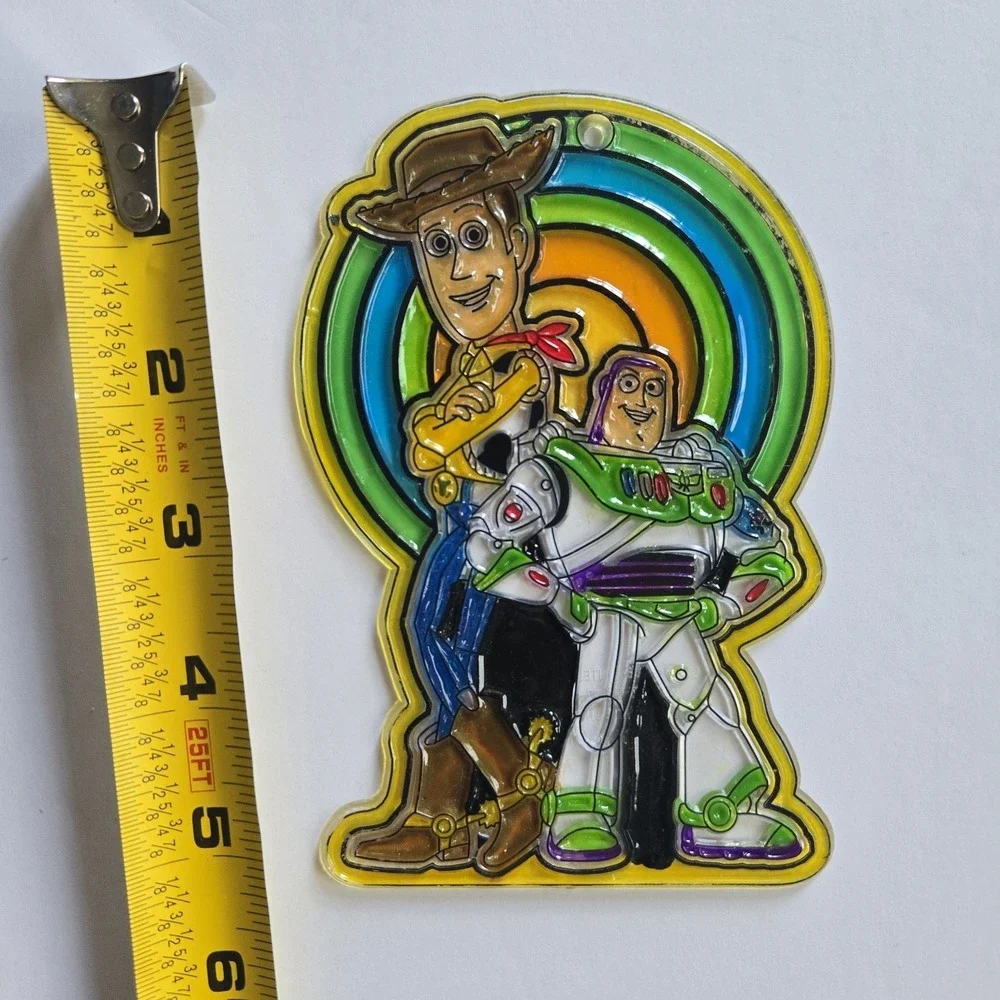 Disney Pixar Toy Story Woody Buzz Lightyear Suncatcher Greenbriar Window Hanging